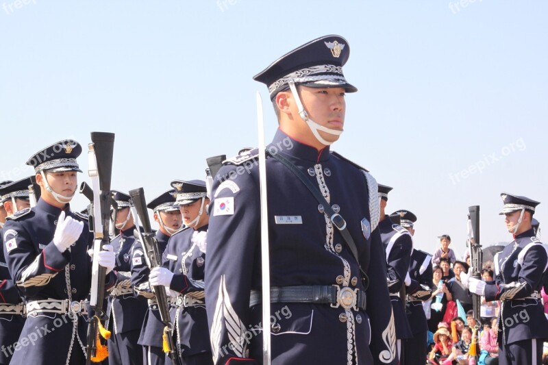 Gun Show Uniform Korean Air Force Free Photos