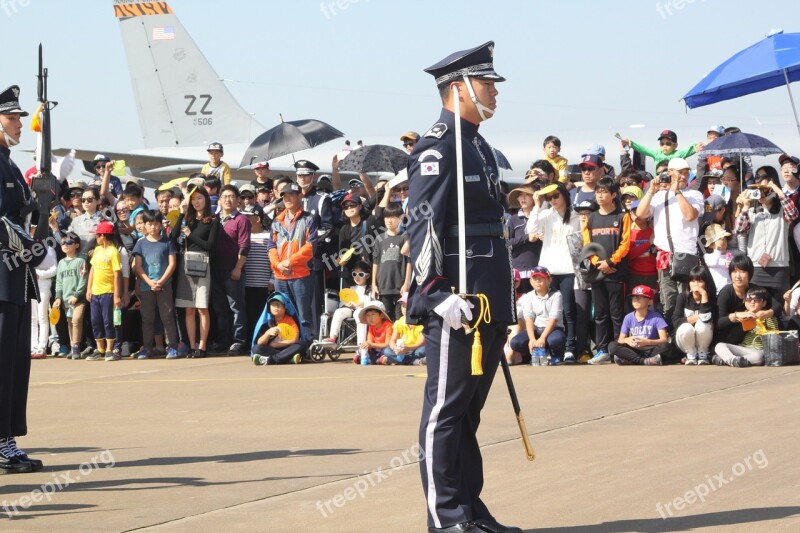 Air Force Gun Show Air Show Uniform Korean