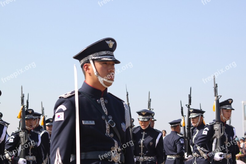 Air Force Gun Show Air Show Uniform Korean