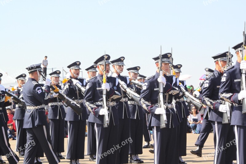 Air Force Gun Show Air Show Uniform Korean