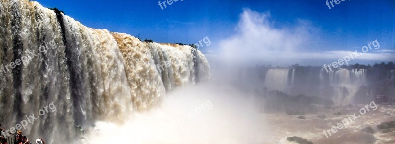 Falls Iguacu Brazil Free Photos