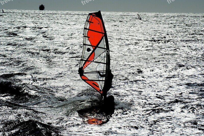 Windsurfing Mar Sport San Francisco California