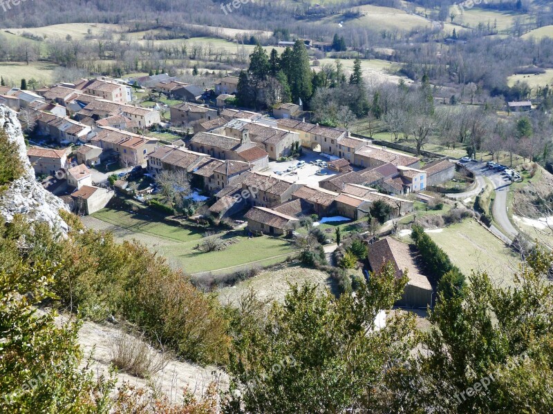 Village Ariege France Cathar Country Occitan