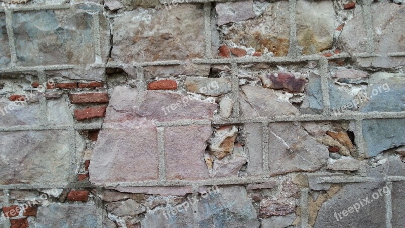 Wall Brick Barcelona Free Photos