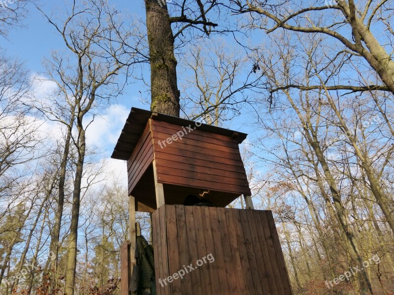 Camouflage Hut Observation Post Nature Viewpoint