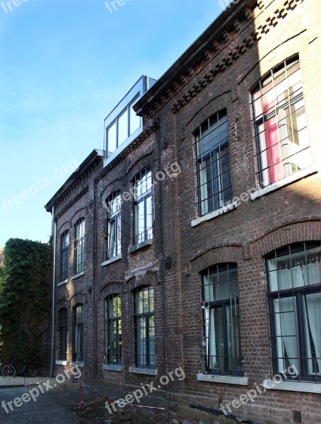 Architecture Werrens Hansen Textile Factory Aachen Facade