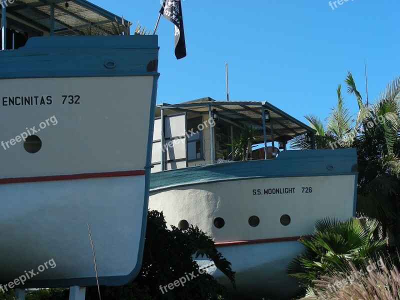 Boat House Encinitas California Free Photos