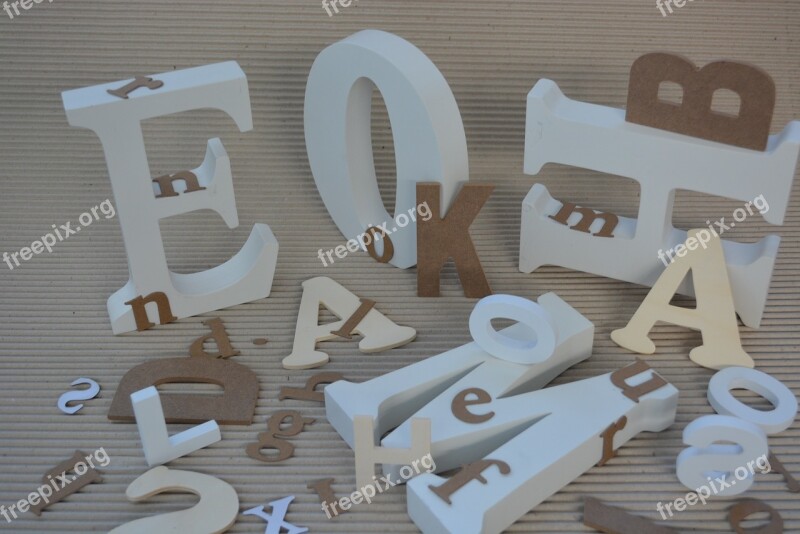 Letters Initial Graphically Art Abc