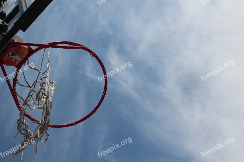 Basketball Sky Hoop Free Photos