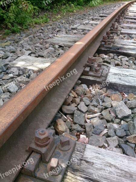 Machines Train Track Railway Transport