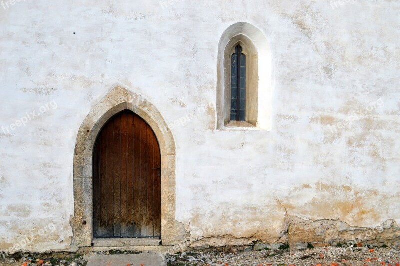 Slovakia Devin Door Window Gothic