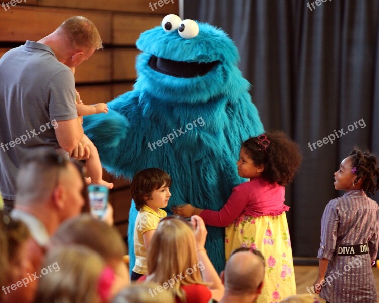 Cookie Monster Muppet Sesame Street Character Children