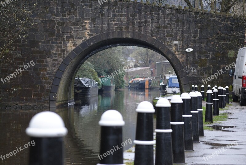 Canal Barges Water Boat Transportation