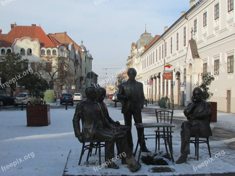 Oradea Transylvania Romania Crisana Statues