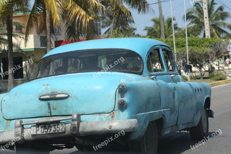 Car Cuba Havana Oldsmobile Free Photos