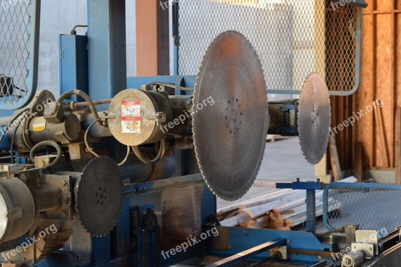 Automated Saw Component Saw Saw Blade Free Photos