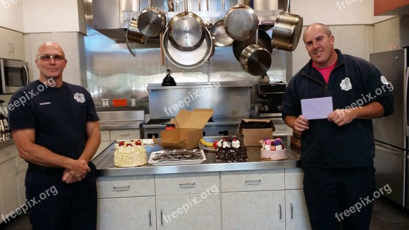 Firefighters Thanks Honoring Thankfulness Free Photos