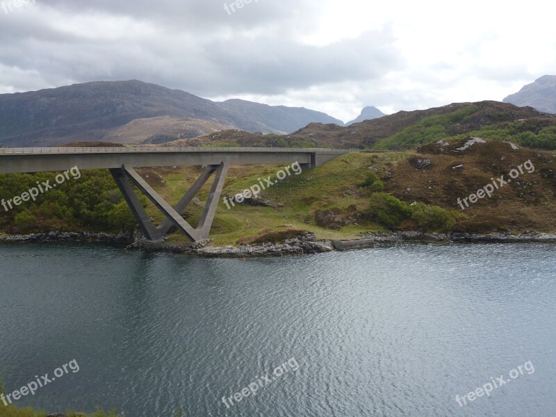 Scotland Cycling Highlands Bicycle Countryside