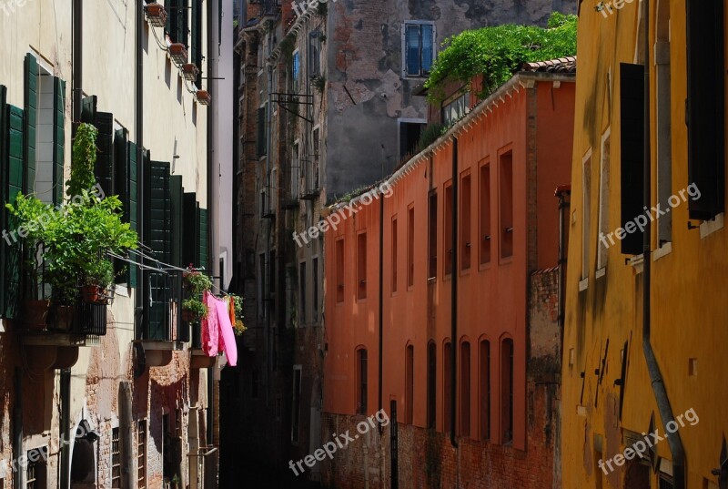 Venice Color Building Travel Italy