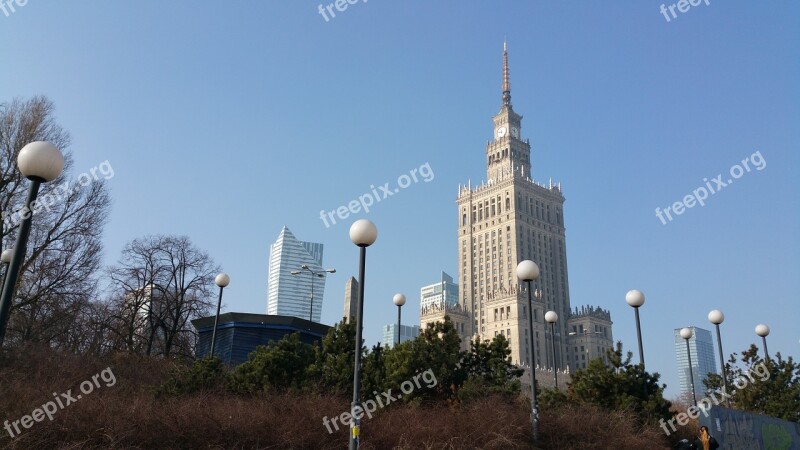 Palace Of Culture Warsaw Palace Of Culture And Science Architecture Poland