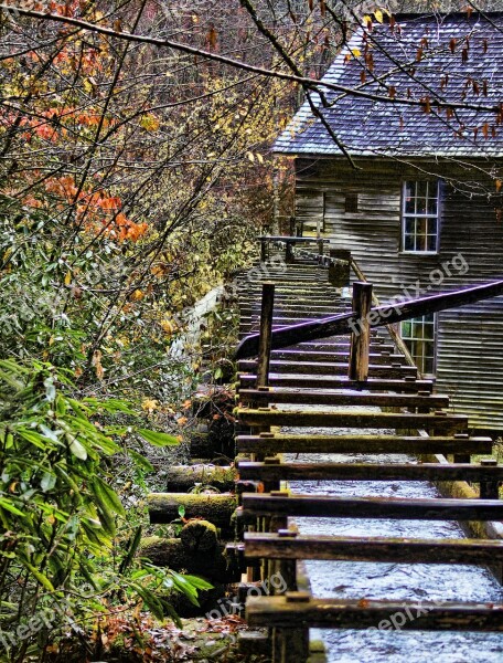 Countryside Fall Nature Landscape Autumn