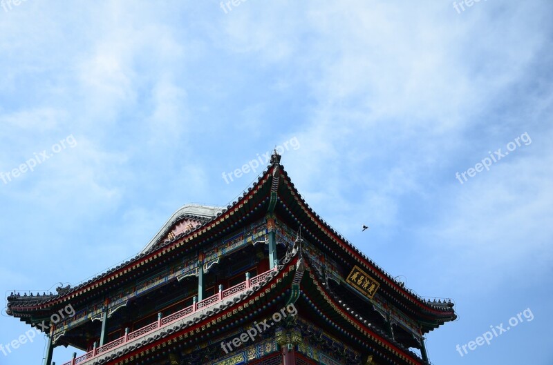 China Building Look Up Old Free Photos