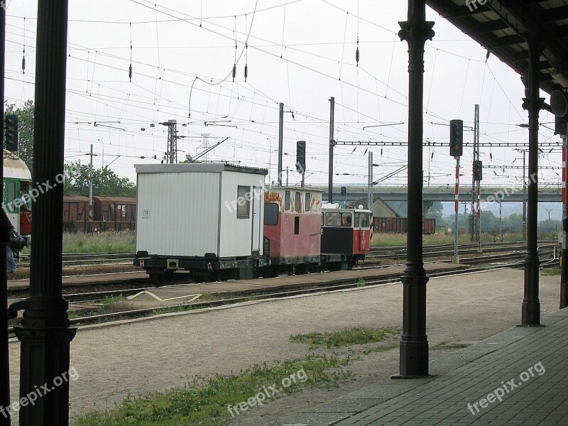 Arbeitszug Railway Maintenance Gleisarbeitszug Czech Republic