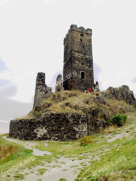 Hazenburk Castle The Fortifications Architecture Czech Republic