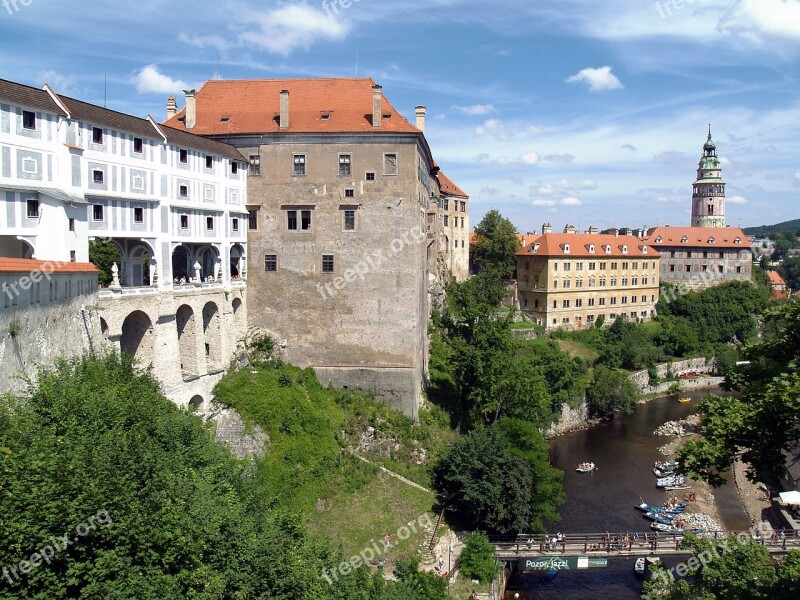 Czech Krumlov Castle Unesco Renaissance Building