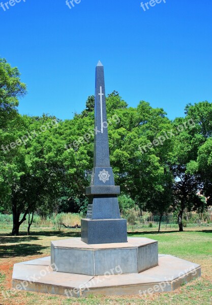 Memorial Thaba Tshwane Needle Cemetery Military