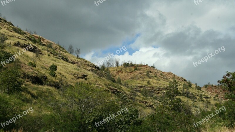 Mountains Scenery Landscape Nature View