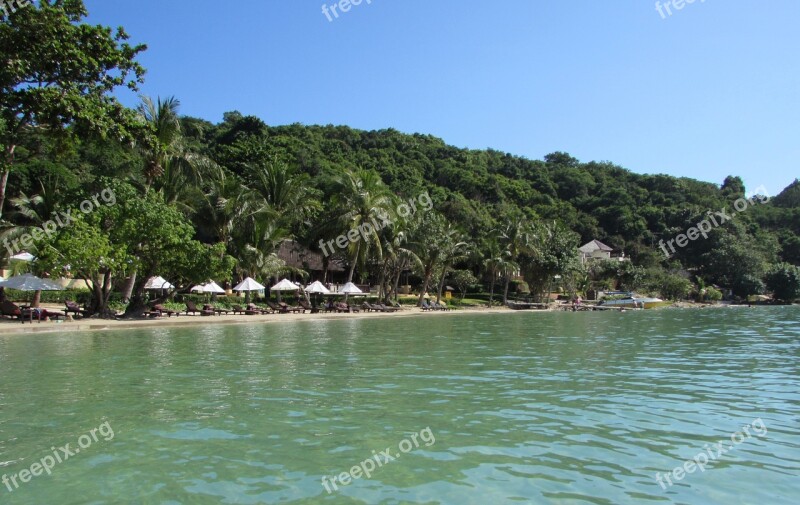 Landscape Ocean Tropical Sky Light