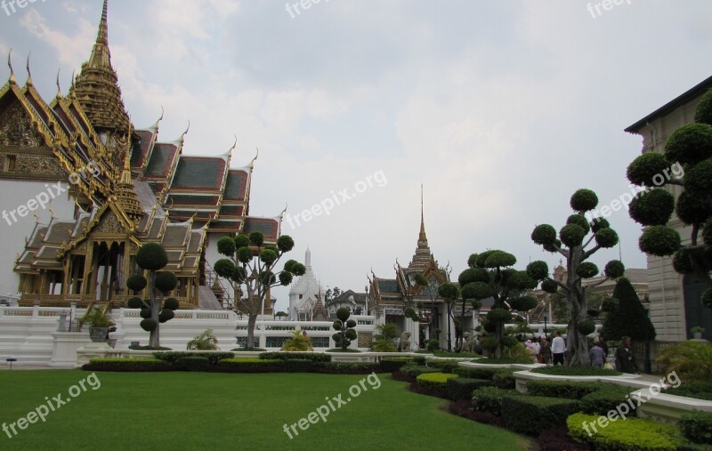 Palace Bangkok Thailand Asia Architecture