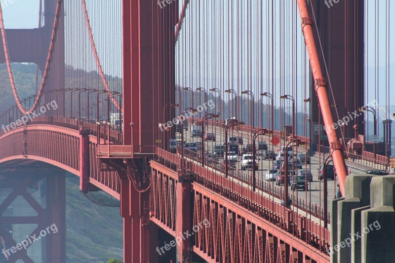 Golden Gate Bridge Usa California San Francisco Free Photos