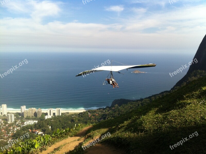 Flight Free Flight Hang Gliding Adventure Rio De Janeiro