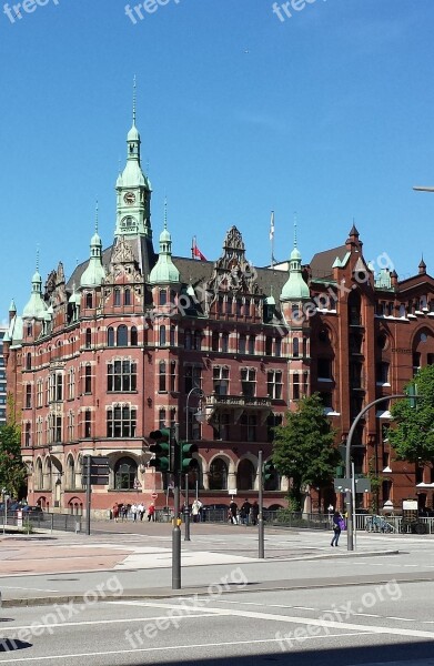 Speicherstadt Hamburg Brick Architecture Building