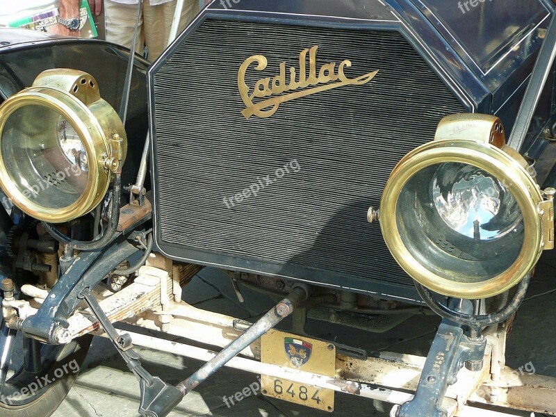 Oldtimer Grille Cadillac Lamps Vintage