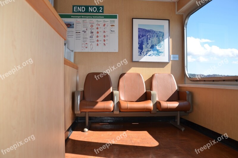 Ferry Boat Seats Free Photos