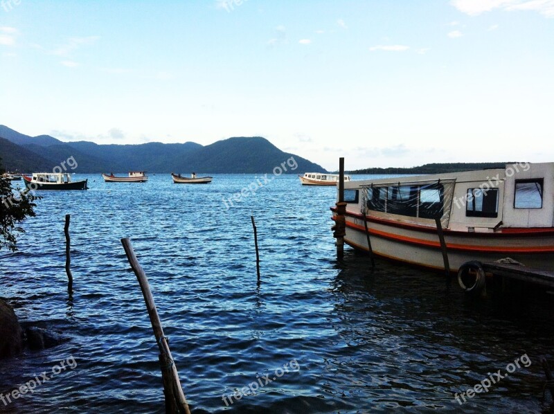 Florianópolis Water Boat Brazil Sky