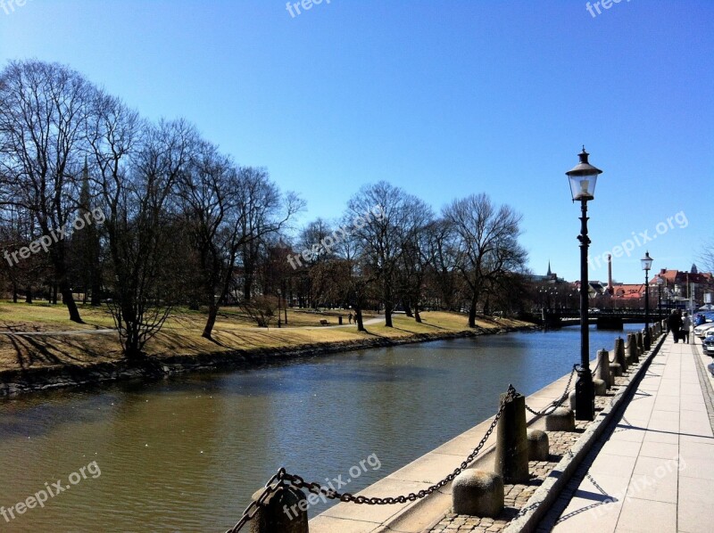 Gothenburg River Sweden Water Channel