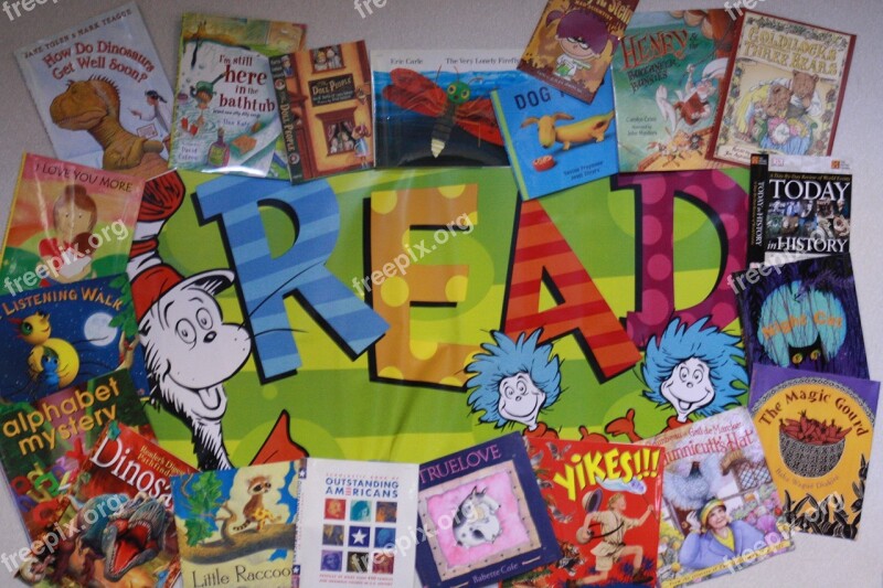 Library Reading Week Bulletin Board Free Photos