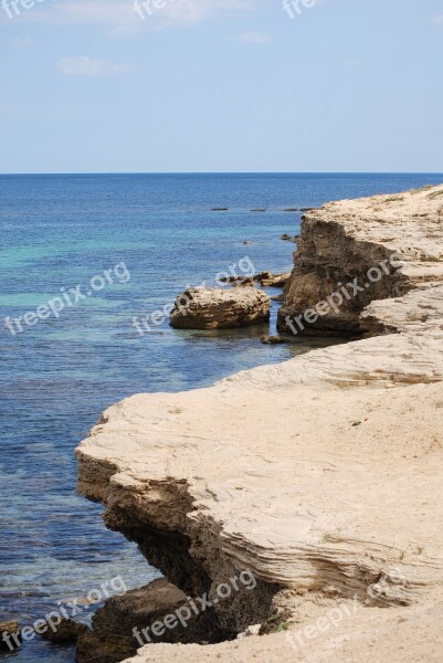 Sea Side Mediterranean Sea Free Photos