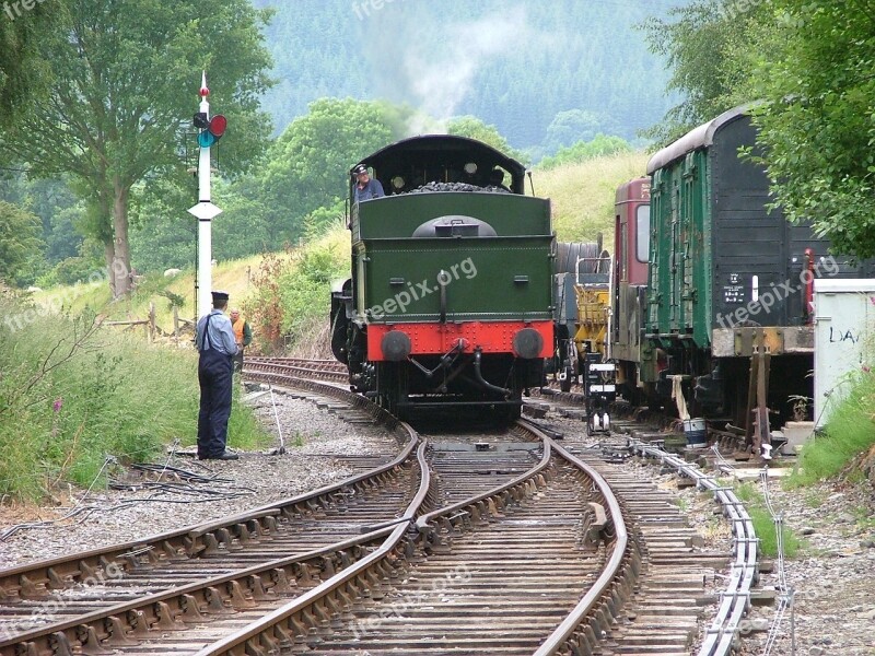 Train Llangollen Heritage Railway Steam