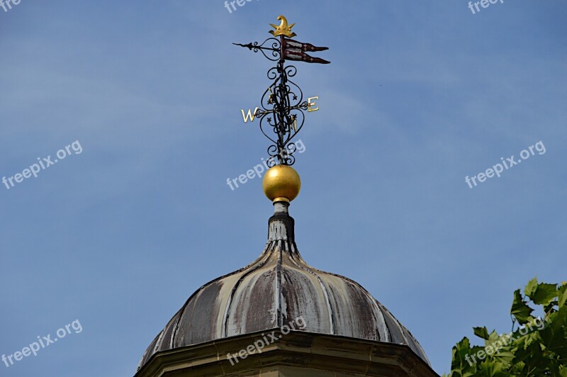 National Trust Weather Vein Roof Lead Old