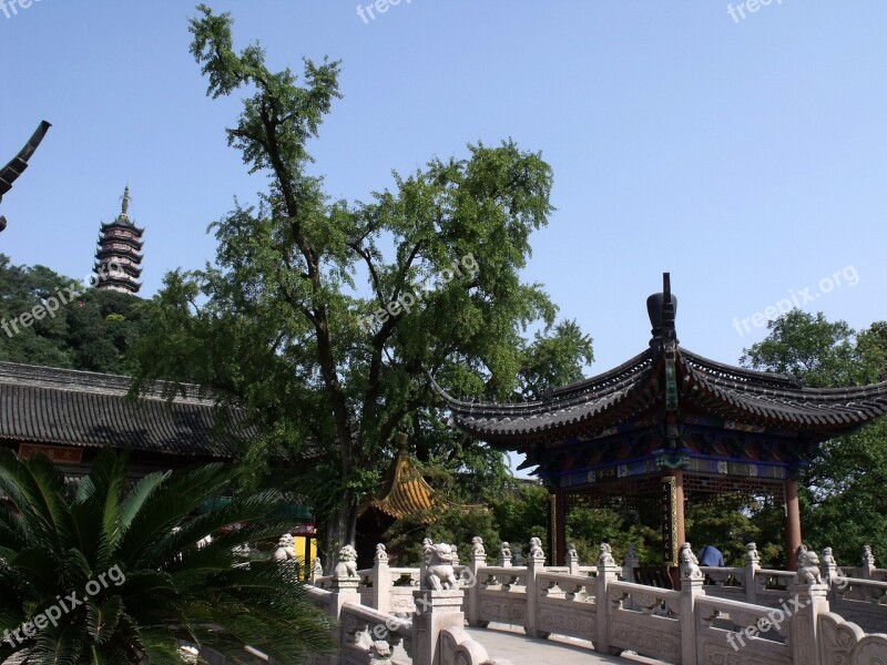 Temple Buildin Buddha Tower Asia