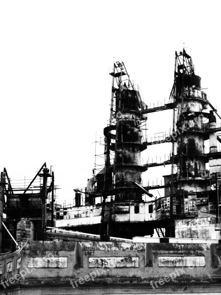 Factory Industri Archaeology Free Photos