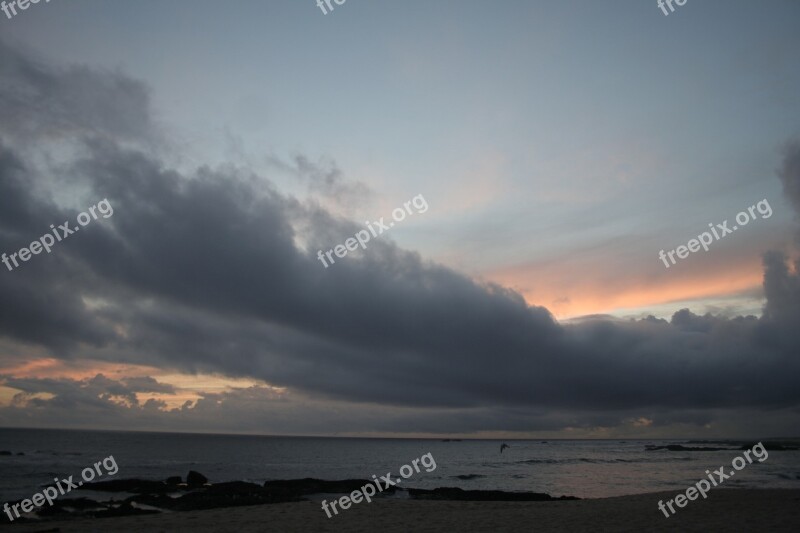 Eventide Sky Clouds Mar Free Photos