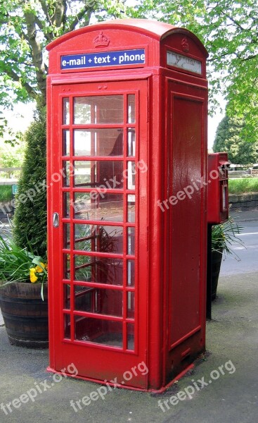 Telephone Box England British London