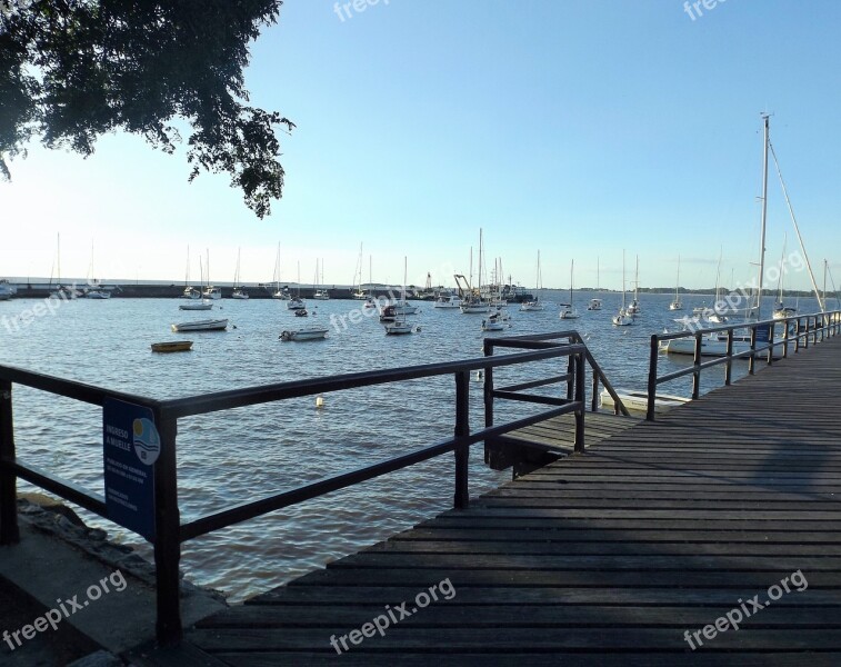 Port Yachts Boats River Spring