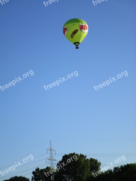 Captive Balloon Flying Sky Free Photos